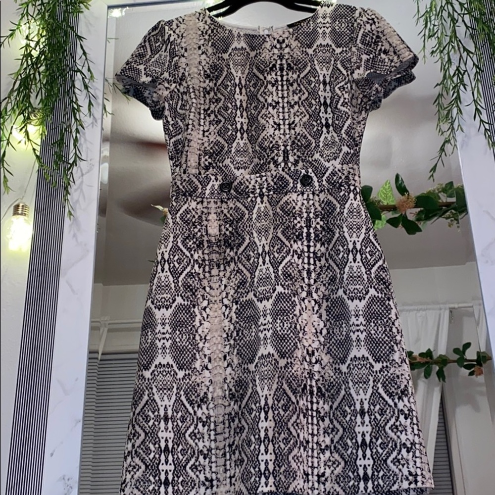 Snakeskin dress